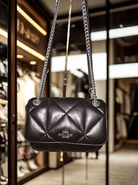 Coach Klare 25 Quilted Leather Shoulderbg
